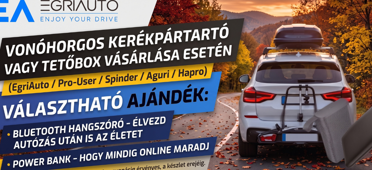 kerékpártartó vonóhorogra - most érdemes megvenni!