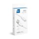 BLUE STAR LITE cable 3A USB A to Lightning 1,2 m white