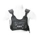 Sports bag on chest for mobile phone / keys ( 4,5" - 6,5" ) black