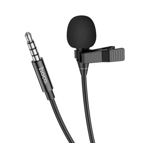 HOCO microphone for mobile phone Jack 3,5mm L14 2 m black