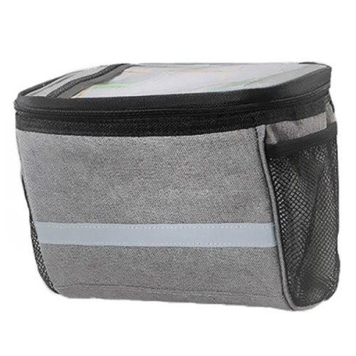 SAHOO bike bag on wheel with zip thermoactive 11002-sa gray