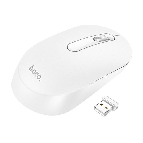 HOCO wireless computer mouse 2,4G 1200 dpi GM14 white