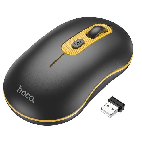 HOCO wireless computer mouse 2,4G 1600 dpi GM21 black