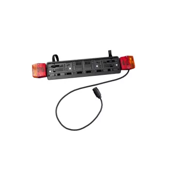 Aguri lámpa és rendszámtartó