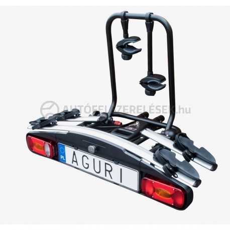 Aguri Active E-Bike szállító vonóhorogra 2 kerékpárhoz (60kg, bővíthető) (50512)