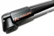 Aguri prestige PS33 fekete alumínium tetőcsomagtartó tetőkorlátos autókhoz (51307)
