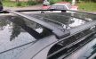 Aguri prestige S15 fekete alu tetőcsomagtarto tetőkorlatos autokhoz (51629)