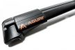 Aguri prestige S15 fekete alu tetőcsomagtarto tetőkorlatos autokhoz (51629)