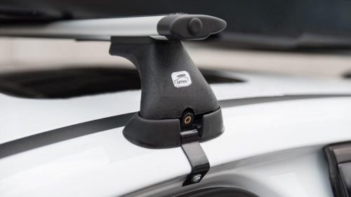 Amos koala K-B szélzajmentes alu tetőcsomagtartó fixpontos autókhoz