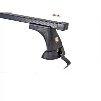 Amos koala K-D acél tetőcsomagtartó fixpontos autókhoz