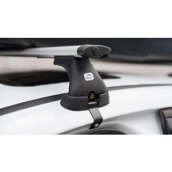   Amos koala K-D szélzajmentes alu tetőcsomagtartó fixpontos autókhoz