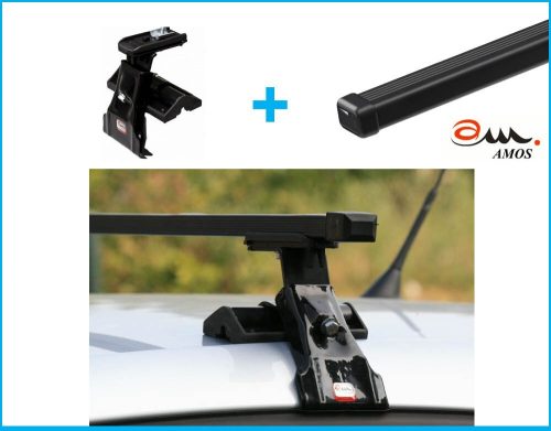 Amos D-1 acel tetőcsomagtarto normal tetős autokhoz nem zarhato