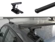 Amos Vivaro acél tetőcsomagtartó fixpontos autókhoz nem zárható