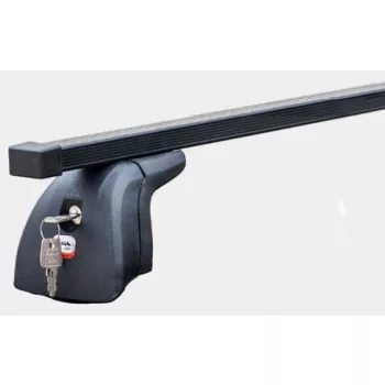   Amos Beta105 acél zárható tetőcsomagtartó fixpontos autókhoz