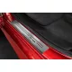 Avisa ezüst szatén acél küszöbvédő "Special Edition" (4 darabos) BMW X6 II F16 2014-2019