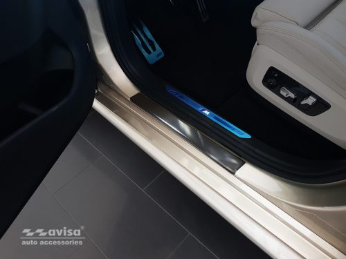 Avisa küszöbvédő (2 darabos) BMW X5 IV G05 M-pakiet 2018->acél fekete
