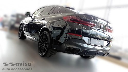 Avisa küszöbvédő (4 darabos) BMW X6 III G06 2019->acél ezüst szatén