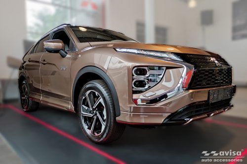 Avisa küszöbvedő kek "HYBRID" MITSUBISHI ECLIPSE CROSS PHEV 2021->acel ezüst szaten