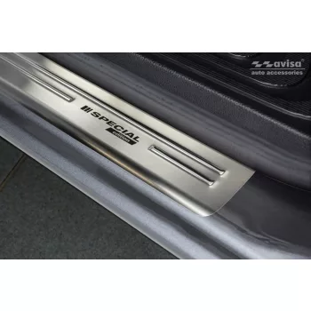   Avisa ezüst szatén acél küszöbvédő "Special Edition" (2 darabos) MERCEDES V Class W447/VITO III 2014->