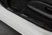 Avisa fekete tüköracél küszöbvédő "E-POWER" (4 darabos) NISSAN LEAF II (2E1) 2017-2021, FL2021->