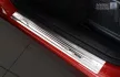 Avisa ezüst szatén acél küszöbvédő "Special Edition" (4 darabos) NISSAN QASHQAI I crossover 2007-2013