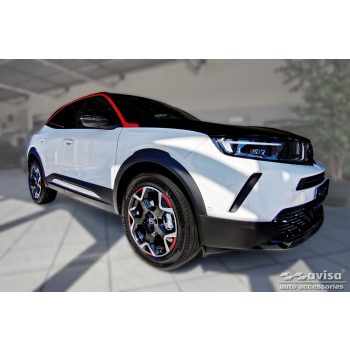   Avisa fekete acél küszöbvédő "Special Edition" (4 darabos) króm felirattal OPEL MOKKA II (B) crossover 2020->