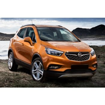   Avisa ezüst szatén acél küszöbvédő "Special Edition" (4 darabos) OPEL MOKKA/MOKKA X 2012-2016, FL2016-2020