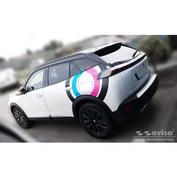   Avisa ezüst szatén acél küszöbvédő (4 darabos) PEUGEOT 2008 II crossover 2019->