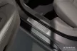 Avisa ezüst szatén acél küszöbvédő dombornyomott "Lines" (4 darabos) VOLVO V90 combi 2016->, VOLVO V90 Cross Country 2016->