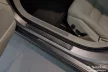 Avisa fekete acél küszöbvédő dombornyomott "Lines" (4 darabos) VOLVO V90 combi 2016->, VOLVO V90 Cross Country 2016->