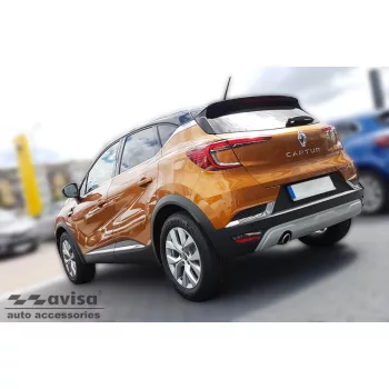   Avisa ezüst szatén acél küszöbvédő "Lines" (4 darabos) ASX II (RJB) 2023->, CAPTUR II crossover 2019->, CAPTUR II E-TECH 2020->