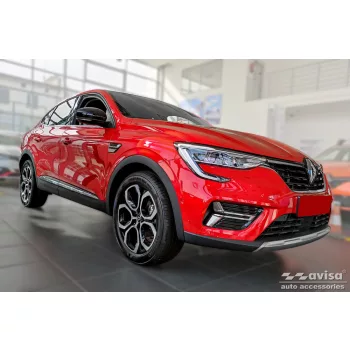   Avisa fekete acél küszöbvédő "Special Edition" (4 darabos) króm felirattal RENAULT ARKANA suv 2020->