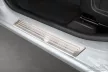 Avisa ezüst szatén acél küszöbvédő "Lines" (2 darabos) RENAULT EXPRESS Van furgon 4D 2021->