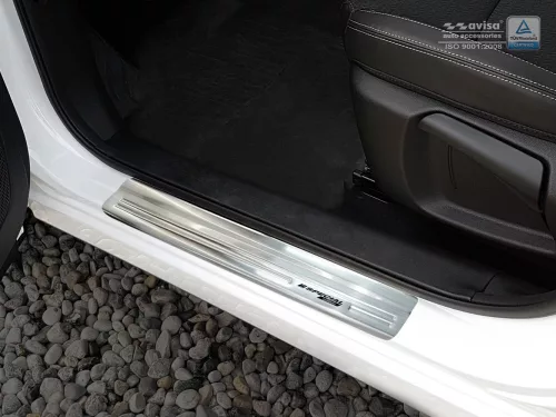 Avisa ezüst szatén acél küszöbvédő "Special Edition" (4 darabos) RENAULT KADJAR 2015->