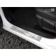 Avisa ezüst szatén acél küszöbvédő "Special Edition" (4 darabos) RENAULT KADJAR 2015->