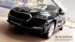 Avisa ezüst szatén acél küszöbvédő "Lines" (4 darabos) SKODA OCTAVIA IV liftback/combi 2019 - 2024 FL 2024->