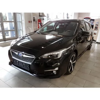   Avisa fekete tüköracél küszöbvédő "Sportline" gravírral SUBARU IMPREZA V (GT) 5D FL2017->