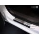 Avisa küszöbvédő double colours SEAT ATECA 5d crossover 2016-2020, FL2020->fekete acél szatén ezüst