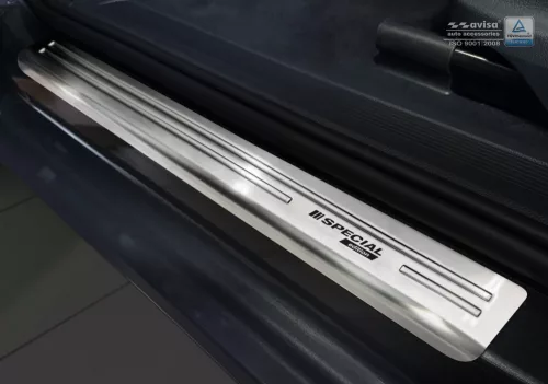 Avisa küszöbvédő "Special Edition" (4darabos) VOLKSWAGEN TOURAN III 2015->acél ezüst szatén