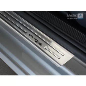   Avisa ezüst szatén acél küszöbvédő "Special Edition" (4 darabos) VOLKSWAGEN GOLF SPORTSVAN 2014-2017, FL2017->