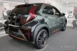 Avisa ezüst szatén acél küszöbvédő "Cross" (4 darabos) TOYOTA AYGO X 2022->TOYOTA AYGO X hybrid 2026->