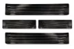 Avisa ezüst szatén acél küszöbvédő "Lines" (4 darabos) TOYOTA HILUX VIII FL 2020->