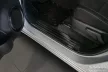 Avisa ezüst szatén acél küszöbvédő "Lines" (4 darabos) TOYOTA HILUX VIII FL 2020->
