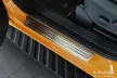 Avisa ezüst acél küszöbvédő dombornyomott "Lines" (4 darabos) FORD RANGER VI 2022->, VOLKSWAGEN AMAROK II 2023->