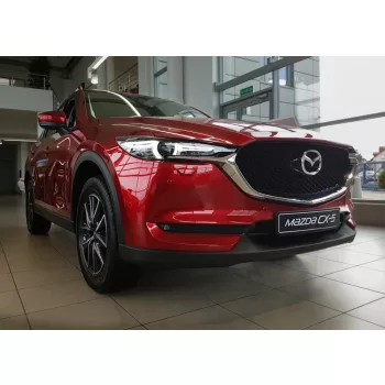   Avisa ezüst szatén acél küszöbvédő "Special Edition" (4 darabos) MAZDA CX-5 II 2017-2021, FL 2021->