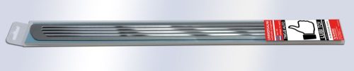 Avisa ezüst Aluminium univerzális küszöbvédő előre 2 db Lines-mirror (28005)