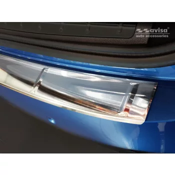   Avisa ezüst szatén acél lökhárítóvédő SUBARU FORESTER III 2008-2012
