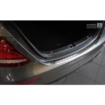   Avisa ezüst szatén acél lökhárítóvédő MERCEDES E Class W213 Limousine 2016-2020, FL2020-2023