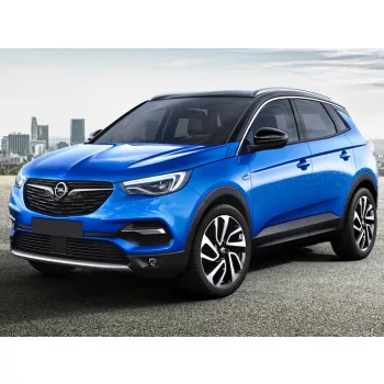   Avisa ezüst szatén acél lökhárítóvédő OPEL GRANDLAND X/Hybrid 2017-2021
