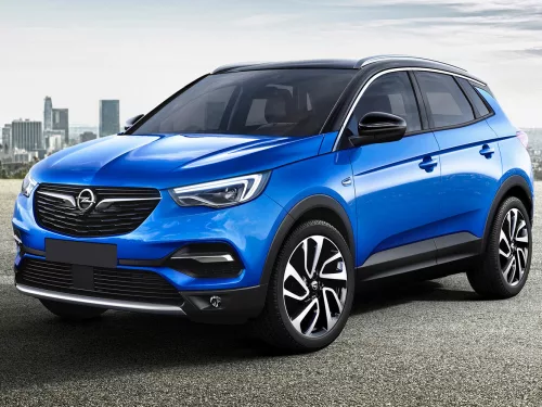 Avisa ezüst szatén acél lökhárítóvédő OPEL GRANDLAND X/Hybrid 2017-2021